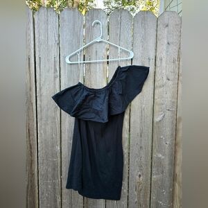 A New Day One Shoulder Ruffle Dress